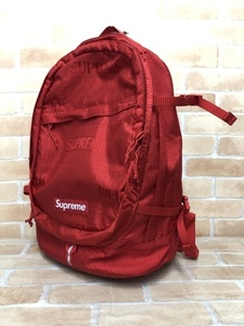 Supreme シュプリーム 19ss Backpack Red レッド 111385075■