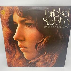 【US盤】Bridget ST. John/Ask Me No Questions/レコード/LP/英SSW/69年作