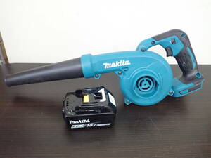 マキタ makita 充電式ブロワ 18V UB185D バッテリー BL1860B 18V 6.0Ah セット 動作確認済み 激安1円スタート