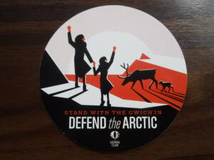 ◆◇◆新品U.S.正規品シエラクラブ【Sierra Club】輸入 Defend the Arctic キャンプ老舗ステッカー限定品◆◇◆