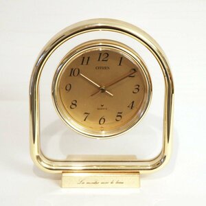 シチズン・クォーツ・置時計・プレスコット・4RG643-A・No.200516-37・梱包サイズ60