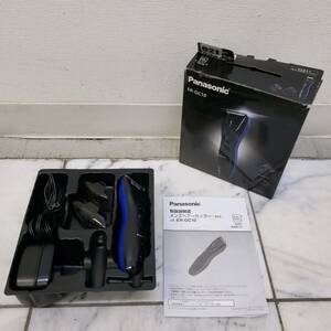 送料600円～ 現状品 簡易動作確認済み Panasonic ER-GC10 メンズへアカッター SN.00506