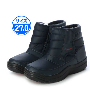 【新品 未使用】防寒ブーツ メンズ ネイビー 27.0cm 紺色 18386