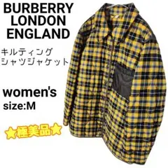 ☆極美品☆ BURBERRY LONDON キルティング シャツジャケット M