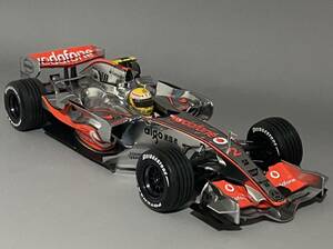 Minichamps 1/18 Vodafone McLaren Mercedes MP4-22 Lewis Hamilton ◆ 2位 2007 FIA F1 World Championship ◆ ミニチャンプス 530 071802