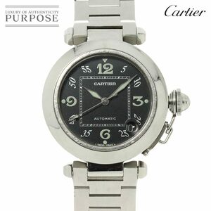 カルティエ Cartier パシャC W31043M7 ボーイズ 腕時計 デイト ブラック オートマ 自動巻き ウォッチ Pasha C 90231461