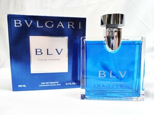 100ml【日本語表記】【送料無料】BVLGARI ブルガリ ブルー プールオム POURHOMME BLV オードトワレ オーデトワレ EDT BLUE 