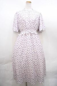 Maison de FLEUR Petite Robe /フラワープリントドレス M - Y-23-11-05-079-EL-OP-SZ-ZT158