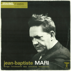 仏TEPPAZ　ブラームス「交響曲第２番」　ジャン＝バティスト・マリ　コンセール・ラムルー