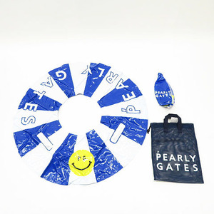 【新品】PEARLY GATES パーリーゲイツ うきわ＆ビーチボールセット ニコちゃん ネイビー系 [240001699226] ゴルフウェア