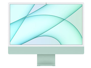Apple iMac(Retina 4.5K,24-inch) MJV83J/A [グリーン]2021年/24インチ/Apple M1チップ8コアCPU7コアGPU/8GB/SSD256GB/4.5K/展示美品/激安