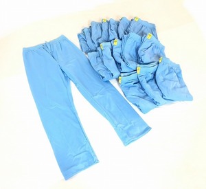 【米軍放出品】☆未使用品 パジャマズボン パンツ メンズ Sサイズ 15枚 ブルー FashionSeal (100) ☆CA11H