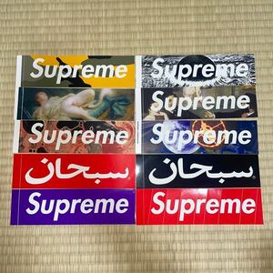 新品 Supreme Box Logo Stickers 10種セット シュプリーム ボックス ロゴ ステッカー Brooklyn Akira Undercover Manet Boucher