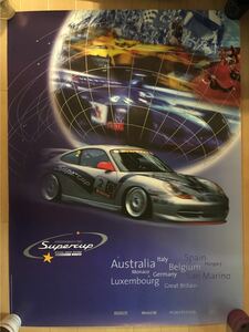 porsche carrera cup 1998 996 GT3 ポスター 貴重品 911 ポルシェ 2