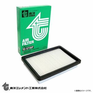 TO-4684F パジェロイオ PAJERO IO GF-H71W エアフィルター 東洋エレメント 三菱 エアエレメント エアフィルター 交換 メンテナンス 整備