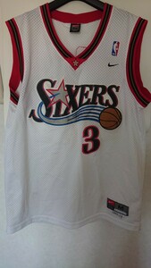 used NBA 76ers SIXERS セブンティ・シクサーズ #3 IVERSON アイバーソン スウィングマン NIKE