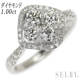 K18WG ダイヤモンド リング 1.00ct 最終 出品6週目 SELBY