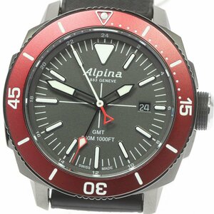 アルピナ Alpina AL-247LGBRG4TV6 スタータイマー GMT デイト クォーツ メンズ 未使用品 箱・保証書付き_684215