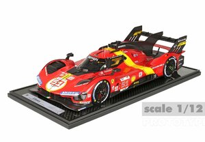 ＜予約品＞　BBR 1/12 Ferrari 499P Winner Le Mans 2023 car no.51　ケース付　フェラーリ　BBR1219