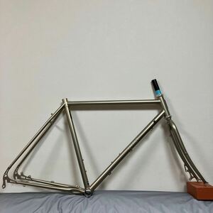 EBS Vokka 27.5インチ 650B ディスクブレーキ フレームセット 100/135 9mmQR / E.B.S 京都 ハンドメイド 700c 26inchもタイヤ次第 Hey Joe