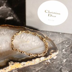 Christian Dior CD LOGO CHAIN DESIGN BRACELET/クリスチャンディオールCDロゴチェーンデザインブレスレット②