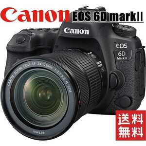 キヤノン Canon EOS 6D MarkII EF24-105mm レンズキット デジタル 一眼レフ カメラ 中古