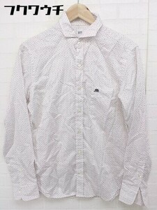 ◇ ◎ TAKEO KIKUCHI タケオキクチ チェック 長袖 シャツ サイズ 2 ホワイト メンズ