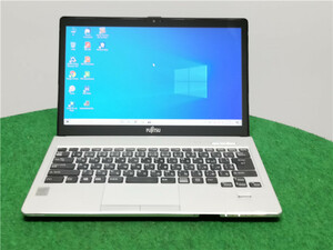 カメラ/中古/13.3型タッチパネル2560x1440/ノートPC/Win10/新品SSD512GB/4GB/5世代i5/FMV　S935/K/office搭載/HDMI/WIFI/USB3.0/Bluetooth/