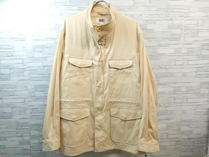 美品 ブルゾン DAKS ベージュ／JRDDSS0203／ソフトタイプライタークロス