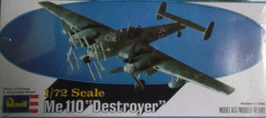 レベル/1/72/ドイツ空軍メッサーシュミットMe-110G夜間戦闘機デストロイヤー/未開封未組立品