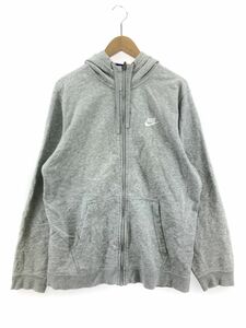 NIKE ナイキ ジップアップ パーカー sizeXL/グレー ◇■ ☆ dkc0 メンズ