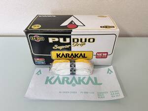 ☆未使用！【ＫＡＲＡＫＡＬ】 カラカル スーパーグリップ PUDUO　黄/白 即決あり S ☆彡