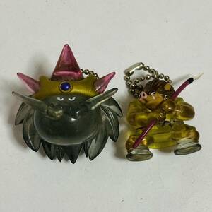 【中古品】ドラゴンクエスト クリスタルモンスターズ メタルカイザー オーク セット キーチェーン キーホルダー フィギュア