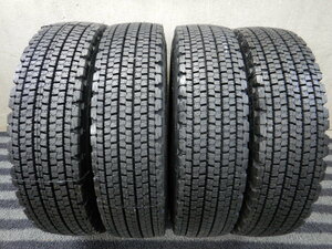 新品4本価格★オパT8452■225/80R17.5 123/122L LT BRIDGESTONE BRM W900 再生スタッドレスタイヤ★条件付送料無料★トラック ユニック