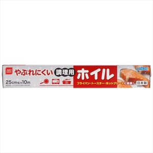 まとめ得 やぶれにくい調理用ホイル２５センチ×１０メーター 　 宇部フィルム 　 アルミホイル x [6個] /h