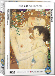 EU6000-2776 1000ピース ジグソーパズル 米国輸入 クリムト Mother & Child by Gustav Klimt