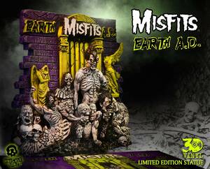 日本未入荷 MISFITS EARTH A.D. ジャケット重量立体スタチュー