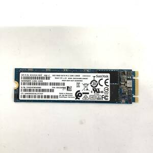 K60514150 SanDisk M.2 SATA 128GB SSD 1点【中古動作品】