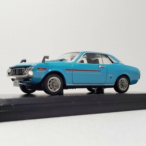 1 1円～　1 1円スタート　！　1/43 TOYOTA　Celica　1600GT　1970年　トヨタ　セリカ　クラシック レトロ　ミニカー　スカイブルー　041211