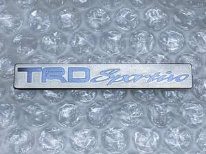 新品☆ TRD メタル エンブレム スポルティーボ エアロ スポイラー 用 非売品 トヨタ アルファード プリウス クラウン レクサス LS GS IS