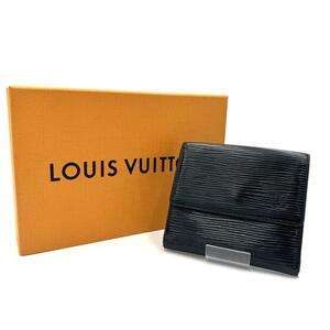 LOUIS VUITTON エピ ポルト モネ ビエ カルトクレディ 折財布