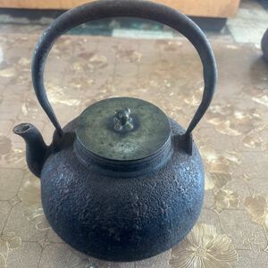 龍文堂 鉄瓶 茶道具 骨董品 