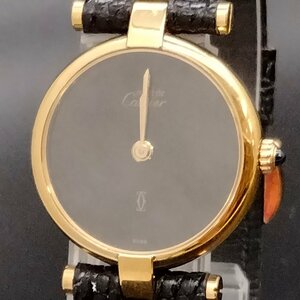 カルティエ Cartier 腕時計 不動品 18（マストヴェルメイユ925） レディース 1315932