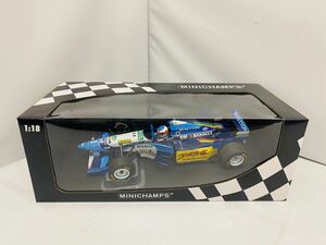 ドイツ限定 ミニチャンプス 1/18 ベネトン B195 イギリスGP 優勝 1995 J.ハーバート 限定180台