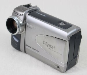 □ジャンク品□ SHARP シャープ VL-NZ10 MiniDVビデオカメラ ※簡易動作確認 (2745849)