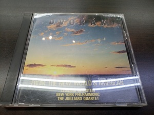 CD / DVORAK　ドヴォルザーク : “FROM THE NEW WORLD” & “AMERICAN” / BERNSTEIN & JUILLIARD / 中古