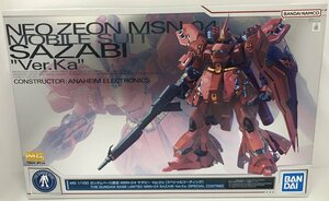 Wd175★BANDAI SPIRITS 1/100 MG MSN-04 サザビー Ver.Ka スペシャルコーティング 機動戦士ガンダム 逆襲のシャア 中古 未組立★