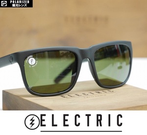 【新品】ELECTRIC サングラス KNOXVILLE S/LINE 偏光レンズ - MATTE BLACK / OHM GREY POLARIZED 正規品