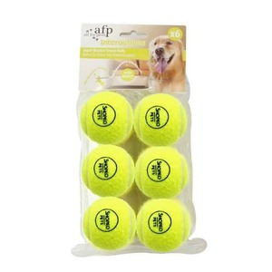 6個　犬　テニスボール　交換運動　トレーナー　ランチャー　バウンススポーツ　おもちゃ　ペット　A1921
