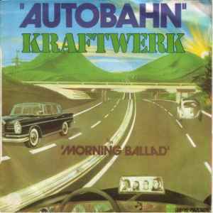 Kraftwerk Autobahn 1974 Vertigo フランス盤７インチ　超重要クラウト・ロック〜電子音楽〜テクノのルーツ！